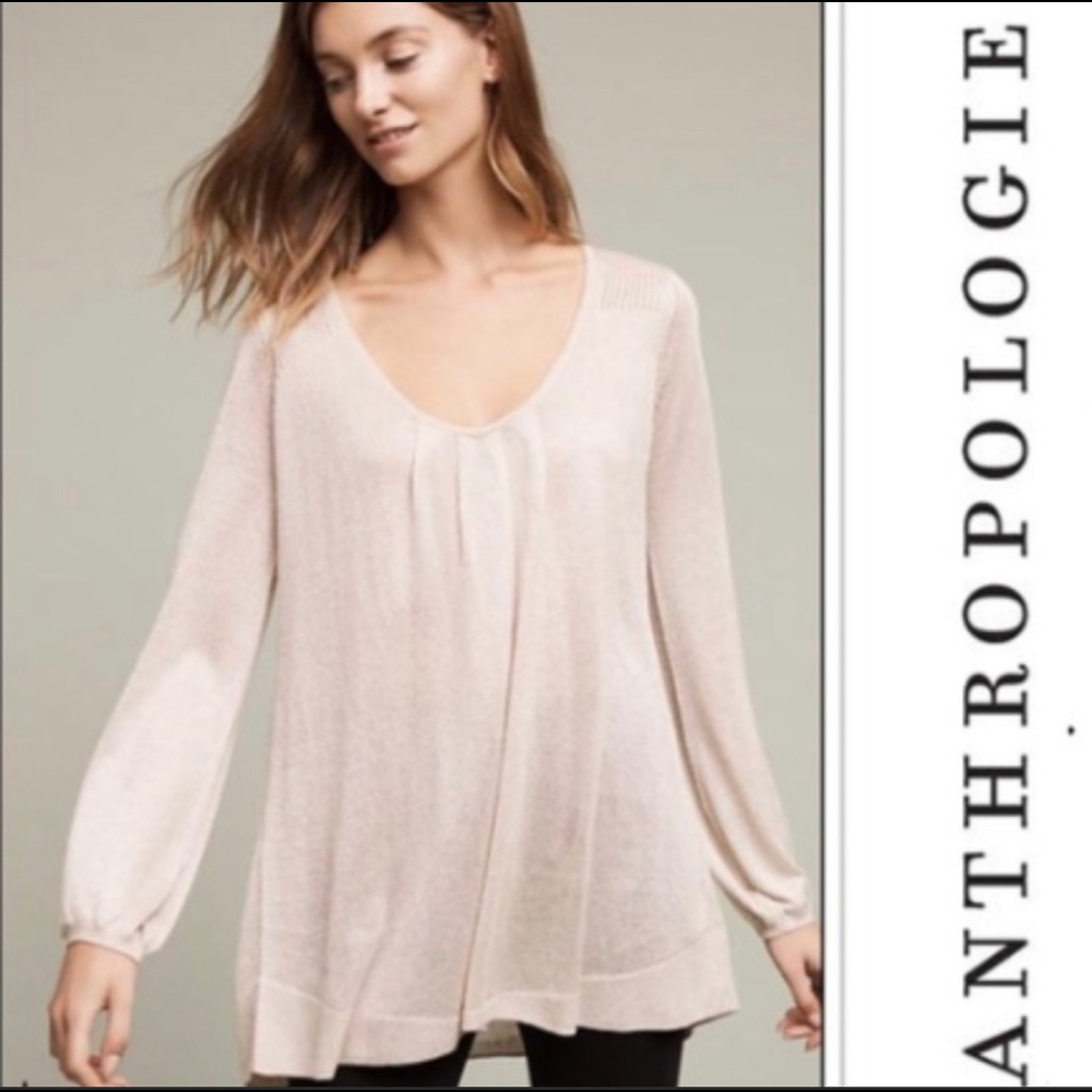 Anthropologie angel of the north felicity shirt